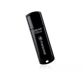 TRANSCEND Jetflash 700 - 128 GB USB-mälupulk - USB 3.0 - must