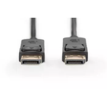 DIGITUS DisplayPort ühenduskaabel, DP M/M, 15m lukustusega, Full HD 1080p must