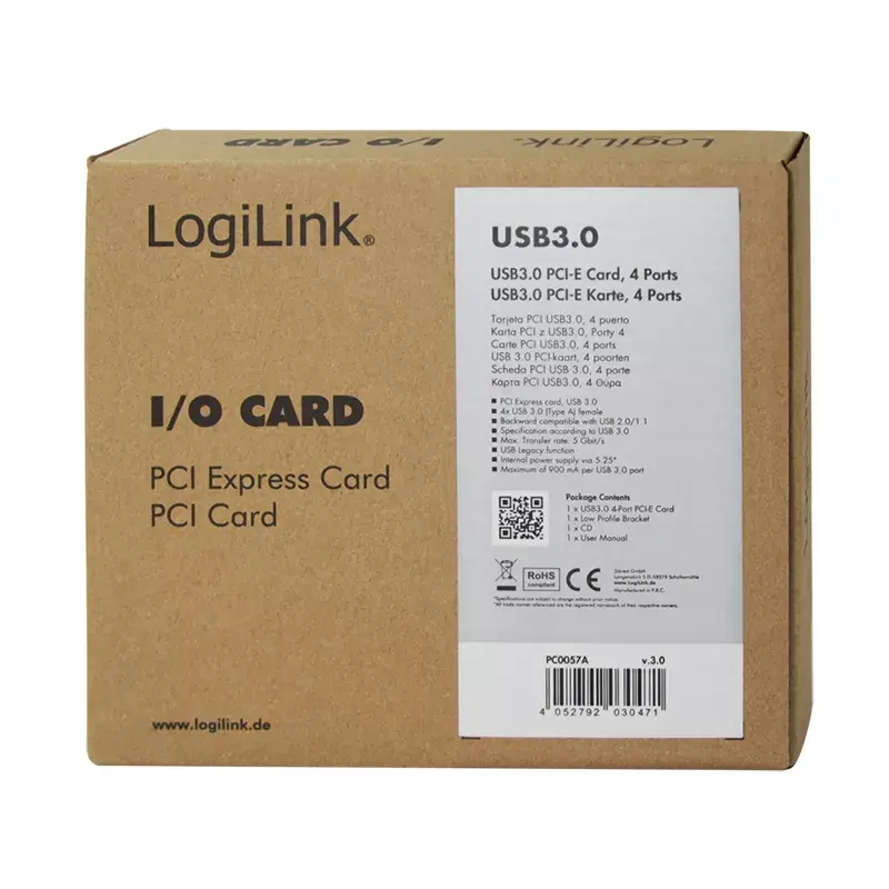 Liidesekaart LogiLink PC0057A