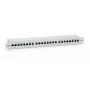Equip 24-pordiga Cat.6 varjestatud patch-paneel, helehall
