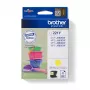 Brother LC221Y tindikassett, 1 tk Originaal kollane