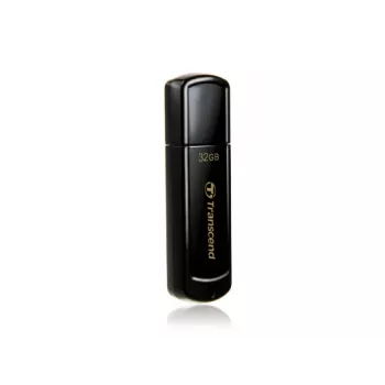 TRANSCEND Jetflash 350 - 32GB mälupulk - USB 2.0 - must