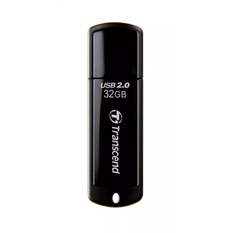 TRANSCEND Jetflash 350 - 32GB mälupulk - USB 2.0 - must