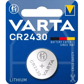 VARTA patarei, liitium- nööpelement CR2430, 3V