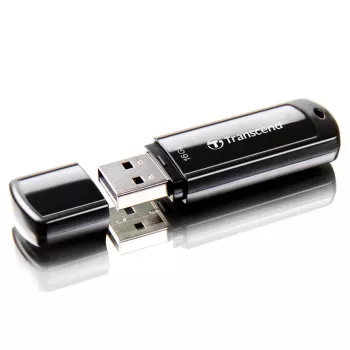 TRANSCEND Jetflash 700 - 16GB USB-mälupulk - USB 3.0 - Must
