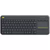 LOGITECH Wireless Touch Keyboard K400 Plus - Must - Qwerty Hollandi