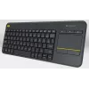 LOGITECH Wireless Touch Keyboard K400 Plus - Must - Qwerty Hollandi