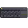 LOGITECH Wireless Touch Keyboard K400 Plus - Must - Qwerty Hollandi