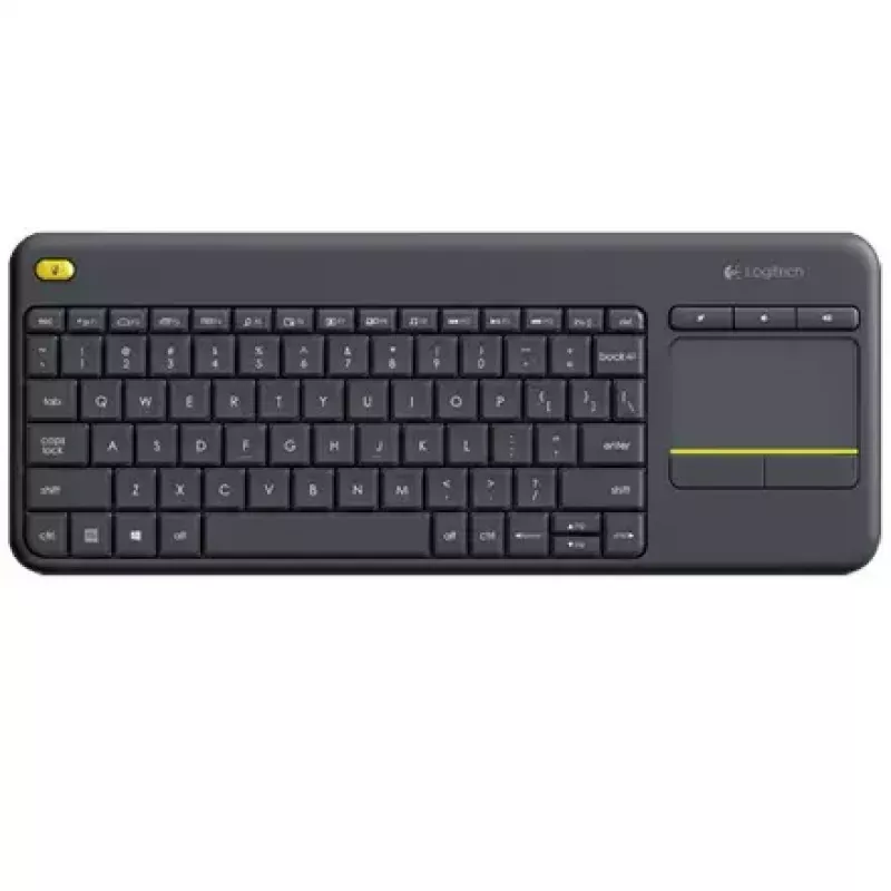 LOGITECH Wireless Touch Keyboard K400 Plus - Must - Qwerty Hollandi