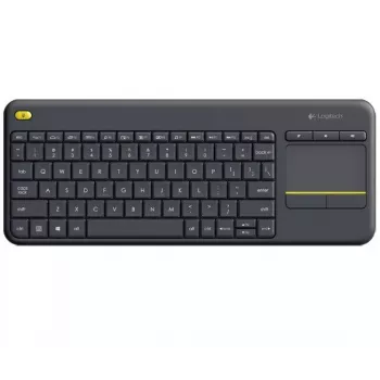 LOGITECH Wireless Touch Keyboard K400 Plus - Must - Qwerty Hollandi