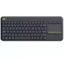 LOGITECH Wireless Touch Keyboard K400 Plus - Must - Qwerty Hollandi