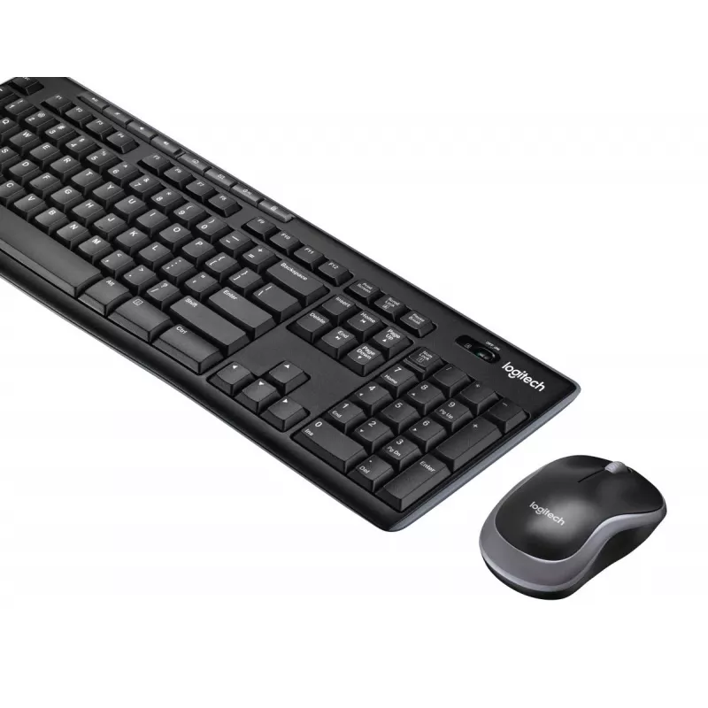 LOGITECH juhtmevaba töölauakomplekt Mk270 - Qwerty UK