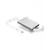 ICY BOX IB-AC703-C HDD/SSD-korpus Läbipaistev, Valge 2,5 tolli