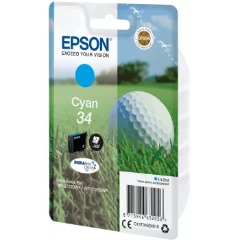 Epson Golf ball Singlepack tsüaan 34 DURABrite Ultra tint