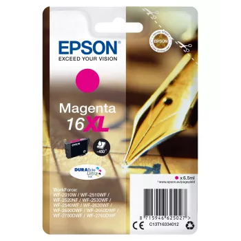 Epson Pen and crossword Singlepack magenta 16XL DURABrite Ultra tint