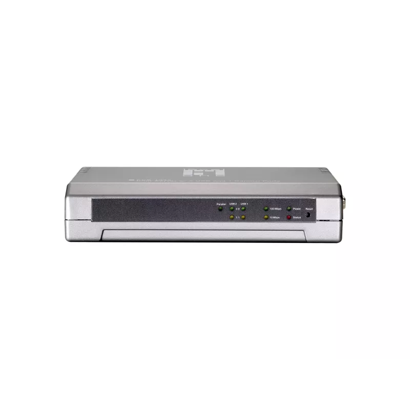 LevelOne prindiserver, 2 x USB, 1 x paralleel, Hall, Aktiivsus, Ühendus, Toide, Olek, Taiwan, Ethernet LAN, IEEE 802.3, IEEE 802.3u, 10,100 Mbit/s