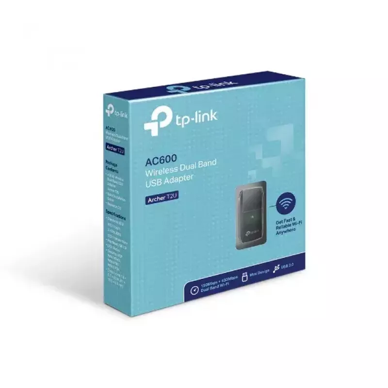 TP-Link AC600 juhtmevaba kaheribaline USB WiFi-adapter