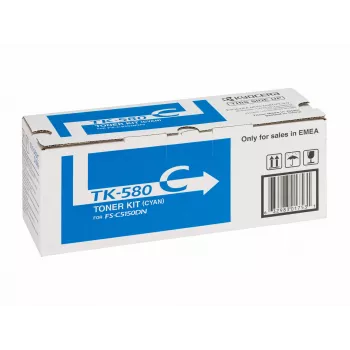 toonerkassett Kyocera TK-580C 15000 lehekülge tsüaan