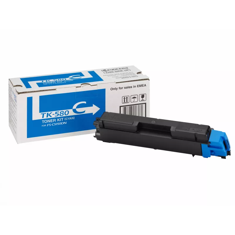 toonerkassett Kyocera TK-580C 15000 lehekülge tsüaan