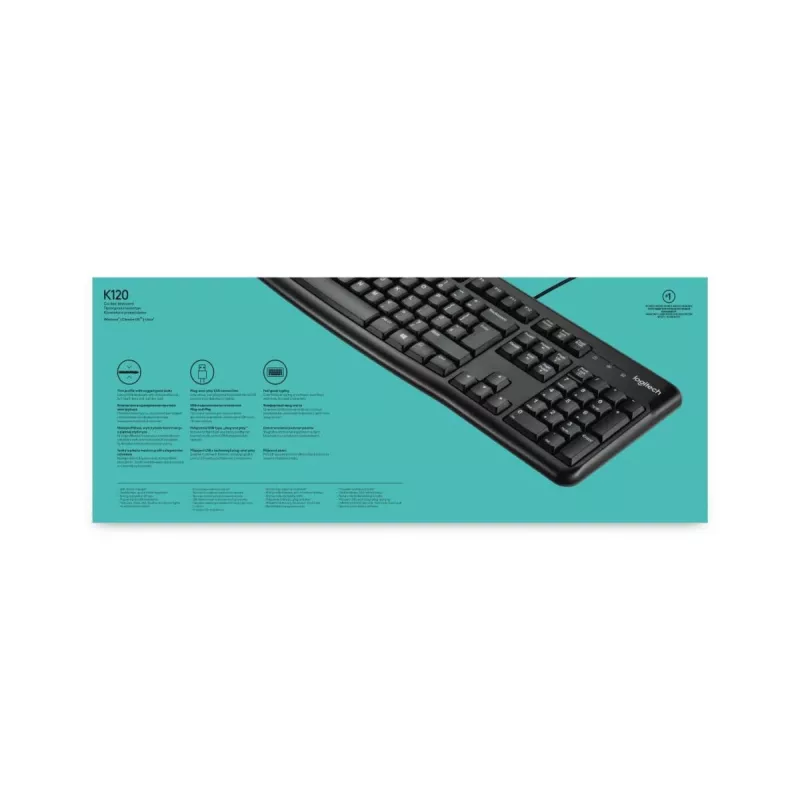 LOGITECH Oem klaviatuur K120 Azerty French