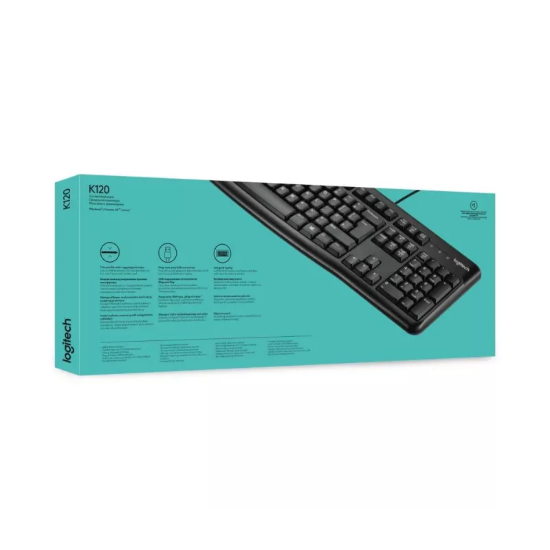 LOGITECH Oem klaviatuur K120 Azerty French