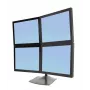 Monitorlauajalg Ergotron DS Series DS100 Quad 61 cm Must