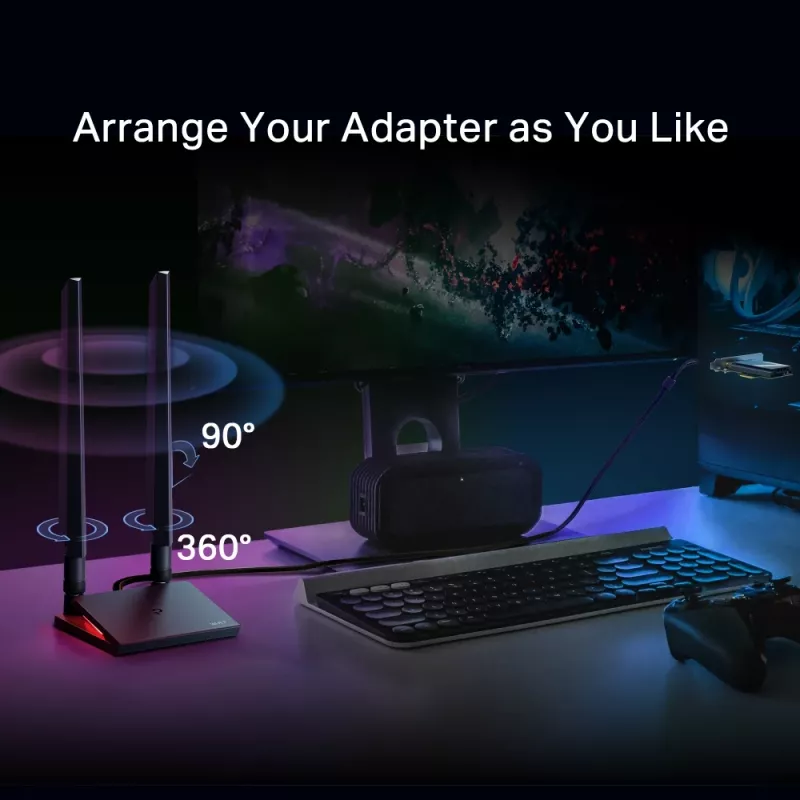 TP-Link Archer BE9300 Wi-Fi 7 Bluetooth 5.4 PCIe adapter