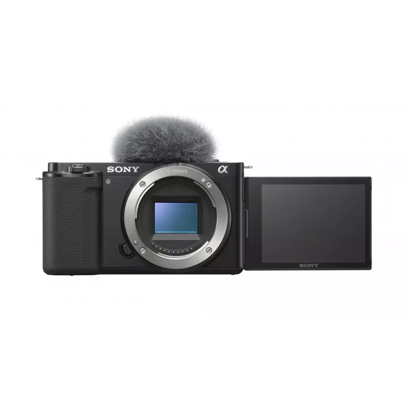 Sony α ZV-E10L MILC 24,2 MP CMOS 6000 x 4000 pikslit Must