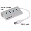 USB-jaotur Manhattan USB-A 4-pordiline jaotur