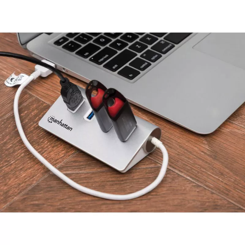 USB-jaotur Manhattan USB-A 4-pordiline jaotur