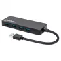 Manhattan USB-A 4-pordiline jaotur, 4x USB-A porti, 5 Gbps (USB 3.2 Gen1 ehk USB 3.0), USB-toitega (välist toiteallikat pole vaja), samaväärne mudelitega ST4300PBU3 ja ST4300MINU3B