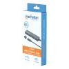Manhattan USB-C dokk/jaotur, pordid (4): USB-A (x4), 5 Gbps (USB 3.2 Gen1 ehk USB 3.0), USB-toitega (välist toiteplokki pole vaja), võrdväärne mudeliga HB30CM4AB