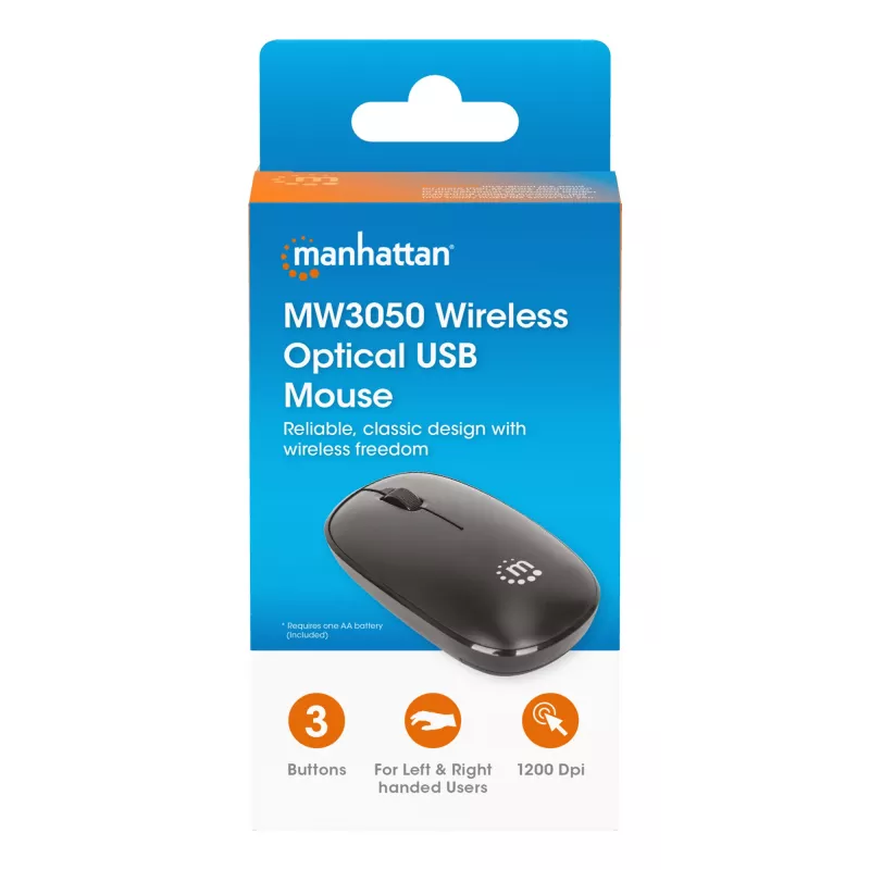 Juhtmevaba optiline hiir Manhattan MW3050 USB