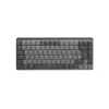 LOGITECH Mx Mechanical Mini Minimalist juhtmevaba valgustatud klaviatuur - Graphite Tactile Quiet Qwerty Dansk/ Norsk/ Svenska/ Suomalainen
