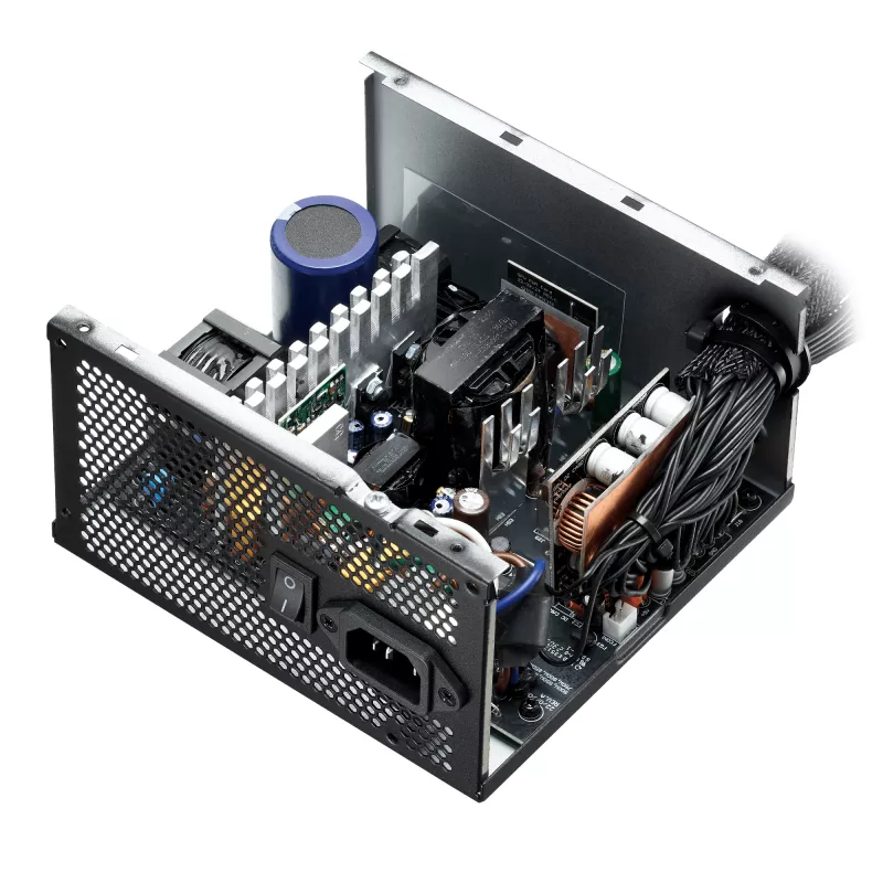 XPG KYBER 850W toiteplokk, 850 W, 100–240 V, 47–63 Hz, 24-pin ATX, 65 cm, 450 mm