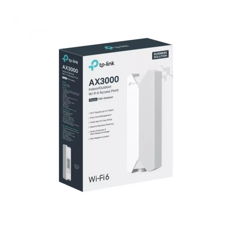 TP-Link Festa F65-Outdoor 3000 Mbit/s valge toitega Etherneti kaudu (PoE)