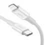 Ugreen 10493 lightning kaabel 1 m Valge