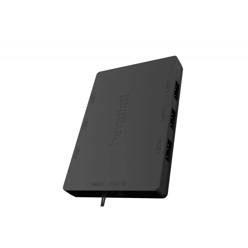 be quiet Light Wings 120mm ARGB PWM ventilaator must 3 tk pakend