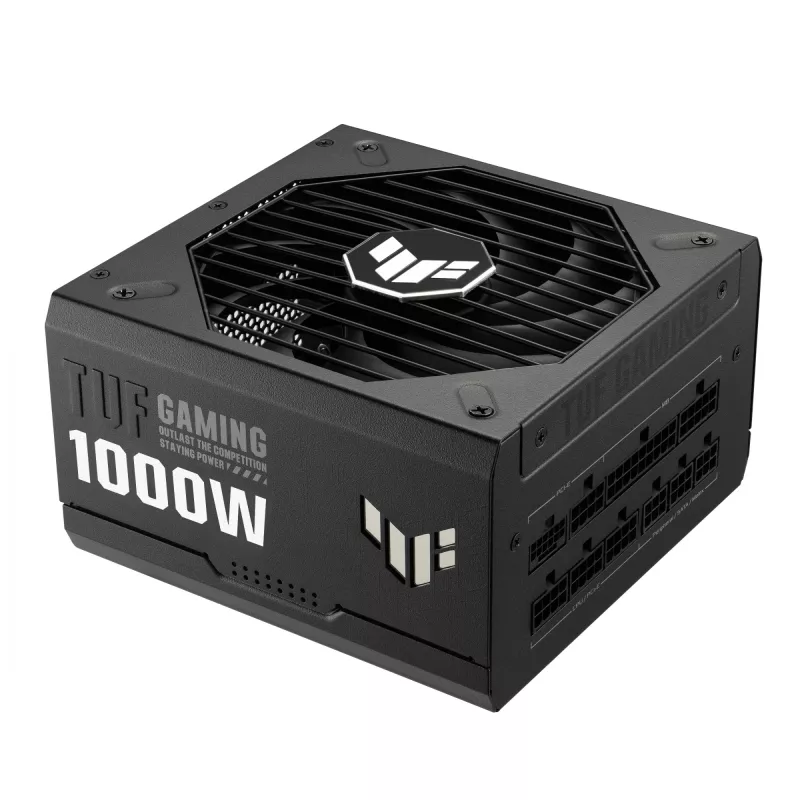 Toiteplokk ASUS TUF Gaming 1000W Gold ATX 3.1 1000 W 80 PLUS Gold täielikult modulaarne must, 135 mm ventilaator