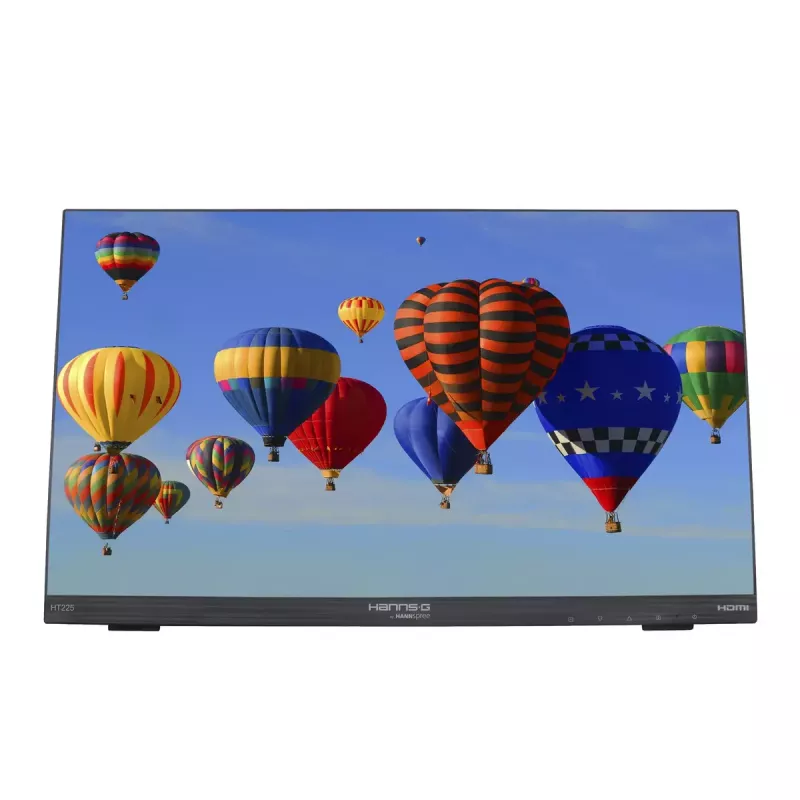 Hannspree HT225HPB arvutimonitor 54,6 cm (21,5 tolli) 1920 x 1080 pikslit Full HD LED puuteekraaniga lauakasutuseks must