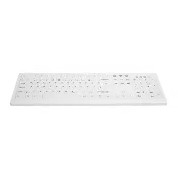 Contour Design Active Key AK-C8100F-FUS-W/GE klaviatuur Meditsiiniline RF Juhtmevaba QWERTZ Saksa Valge