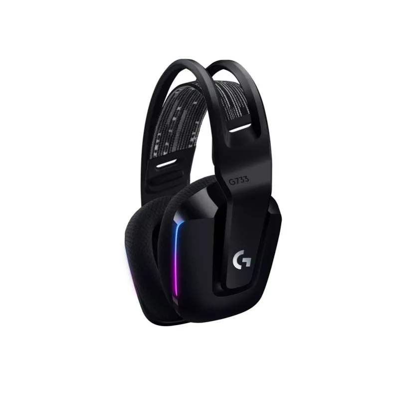 LOGITECH G733 Lightspeed Wireless RGB mängupeakomplekt must