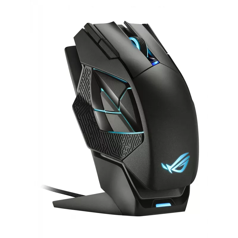 ASUS ROG Spatha X hiir Gaming Paremakäeline RF Juhtmevaba + USB Type-C Optiline 19000 DPI