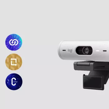 Veebikaamera Logitech Brio 500 Full HD 4MP USB-C Valge