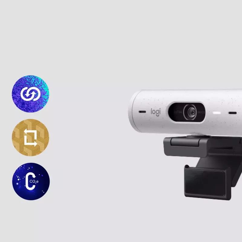 Veebikaamera Logitech Brio 500 Full HD 4MP USB-C Valge
