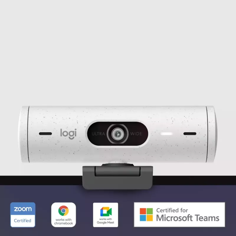 Veebikaamera Logitech Brio 500 Full HD 4MP USB-C Valge