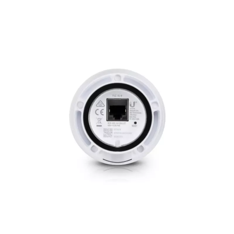 IP turvakaamera UBIQUITI UniFi Protect G4-Bullet — 4 MP (2688×1512), PoE, Gigabit Ethernet, IR öövaatlus, ilmastikukindel