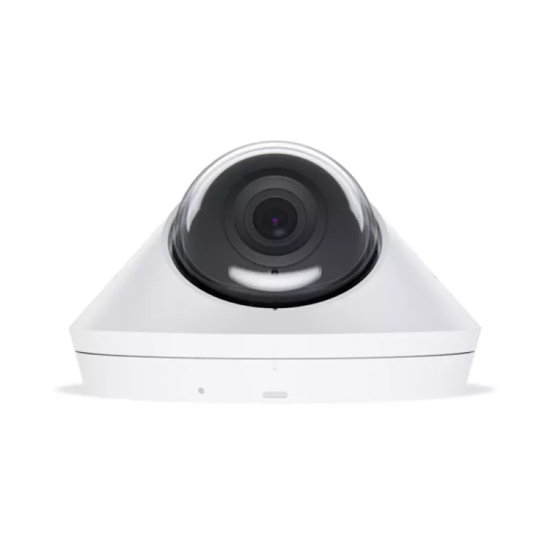 IP-valvekaamera UBIQUITI UVC‑G4‑DOME — kupliga, laekinnitus, juhtmega, 5 MP (2688x1512), 86° horisontaalne, sise-/väliskasutus, valge
