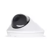 IP-valvekaamera UBIQUITI UVC‑G4‑DOME — kupliga, laekinnitus, juhtmega, 5 MP (2688x1512), 86° horisontaalne, sise-/väliskasutus, valge