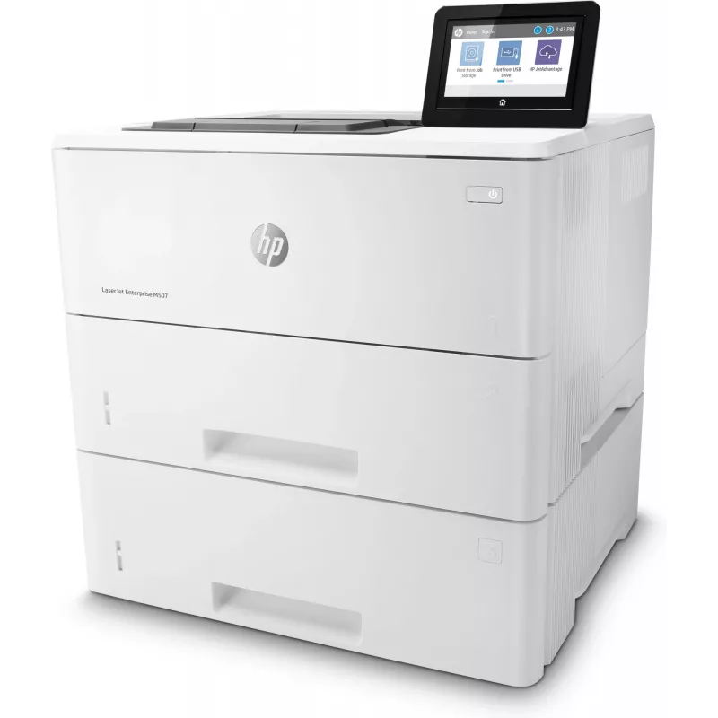 HP LaserJet Enterprise M507x, Laser, 1200 x 1200 DPI, A4, 43 ppm, Duplekstrükk, võrguvalmis